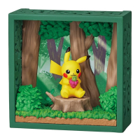 Officiële Pokemon re-ment figures Deep Woods Pokémon Frame